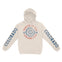 Denver Hoodie in Natural - front-sleeves view