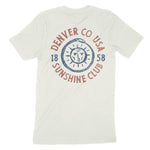 Denver Sun God T-Shirt Citron back