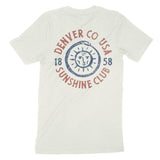 Denver Sun God T-Shirt Citron back