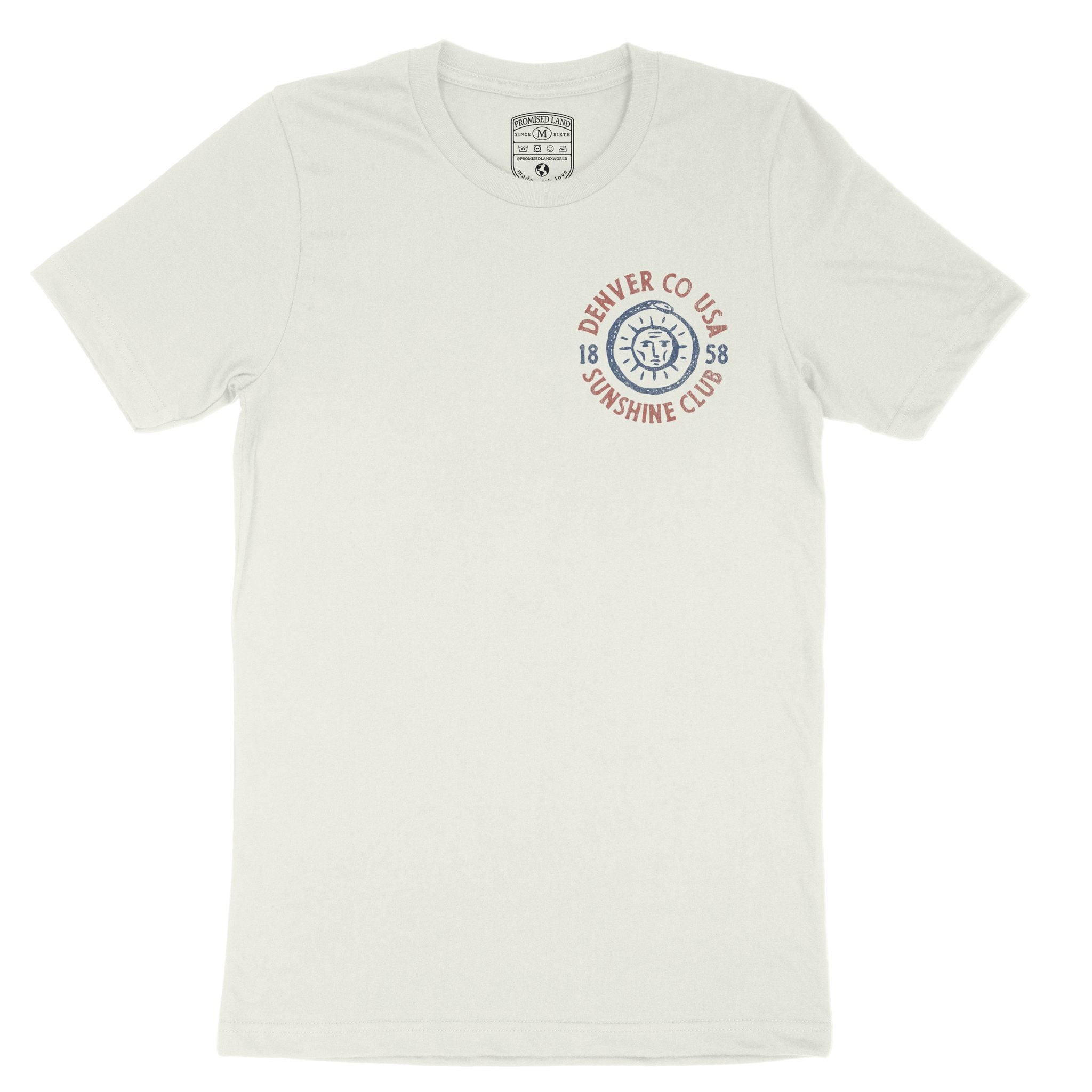 Denver Sun God T-Shirt Citron front