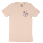 Denver Sun God T-Shirt Peach front