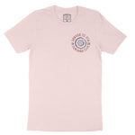 Denver Sun God T-Shirt Soft Pink front