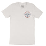 Denver Sun God T-Shirt Vintage White front