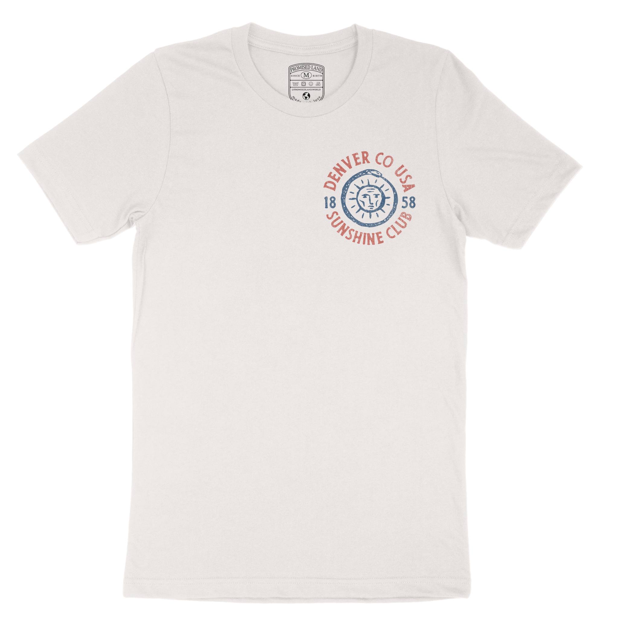 Denver Sun God T-Shirt in Vintage - front view
