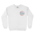 Miami Sun God Crewneck White front