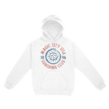 Miami Hoodie in White - front view