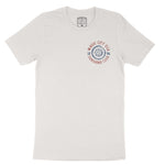 Miami Sun God T-Shirt Vintage White front
