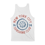 New York Sun God Tank Top White back