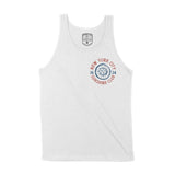 New York Sun God Tank Top White front