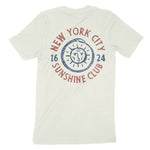 New York Sun God T-Shirt Citron back
