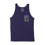 Austin Murica Tank Top Navy front
