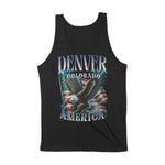 Denver Murica Tank Top Black back