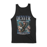 Denver Murica Tank Top Black back