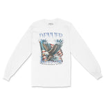 Denver Longsleeve in White - front view