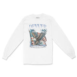 Denver Longsleeve in White - front view