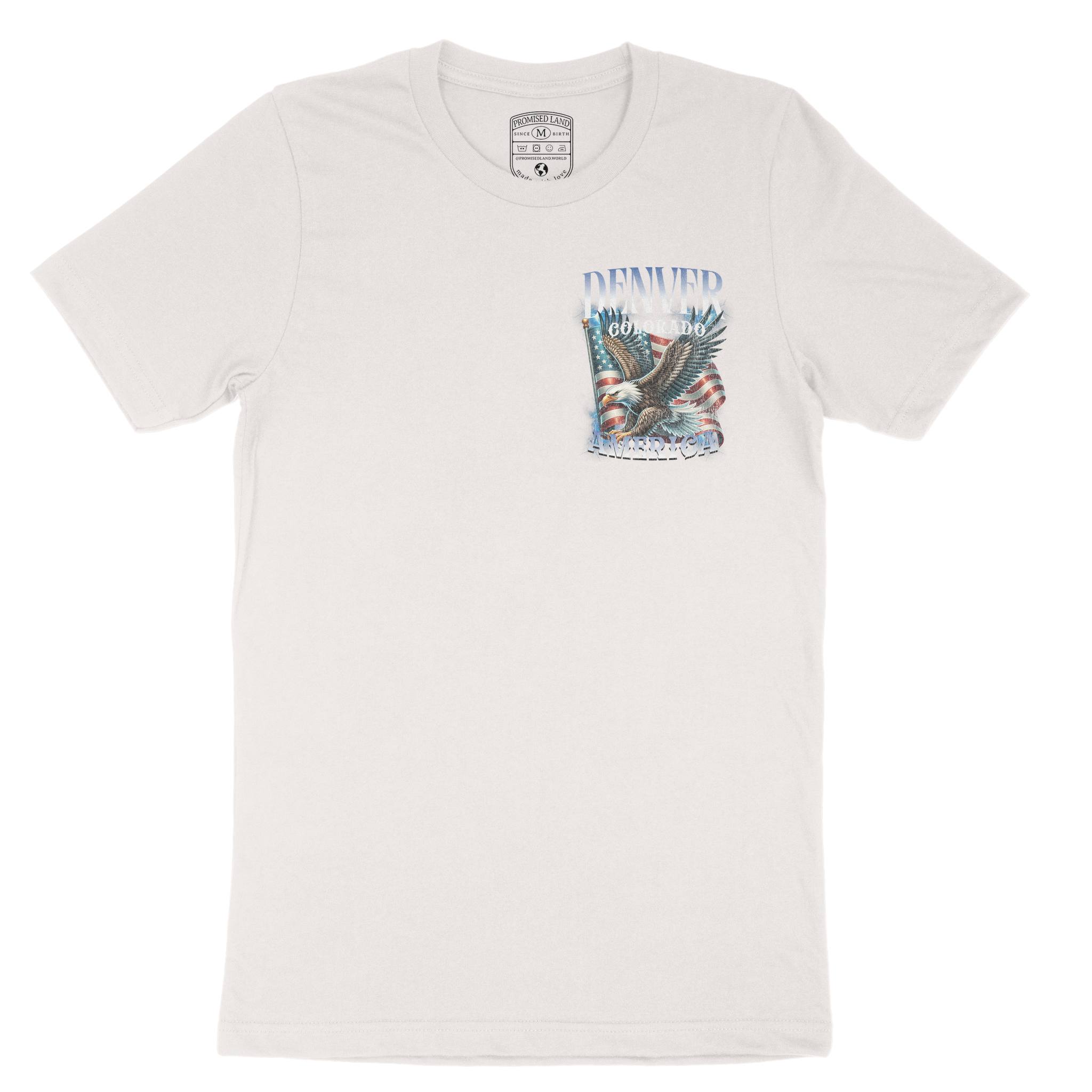 Denver Murica T-Shirt in Vintage - front view