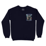New York Murica Crewneck Navy front