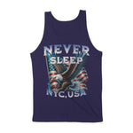 New York Murica Tank Top Navy back