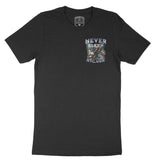 New York Murica T-Shirt Black front