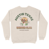 Austin Crewneck in Natural - back view