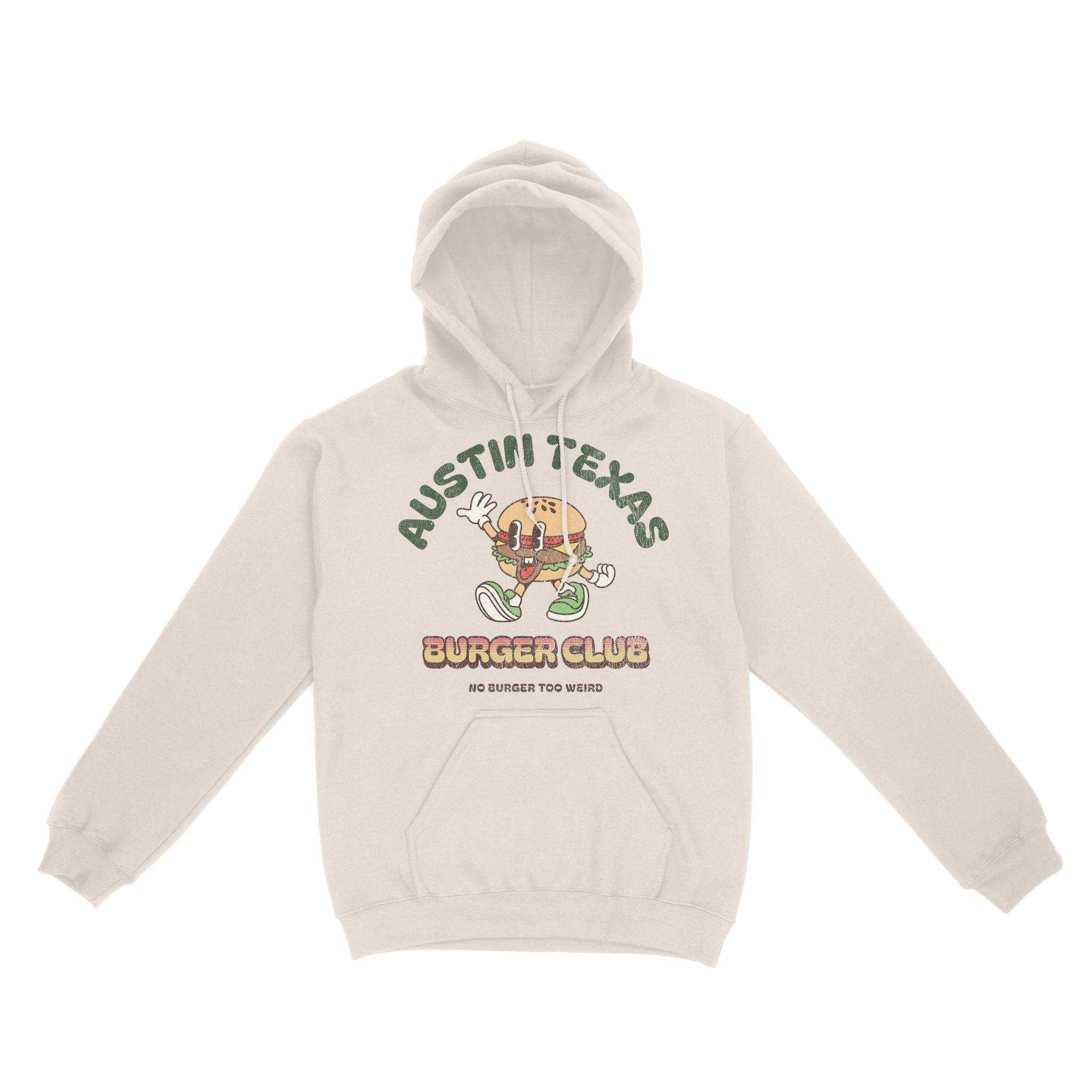 Austin Hoodie in Natural - front view