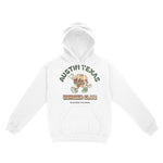 Austin Hoodie in White - front view