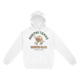 Austin Hoodie in White - front view