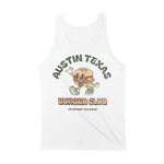 Austin Tank Top in White - back view