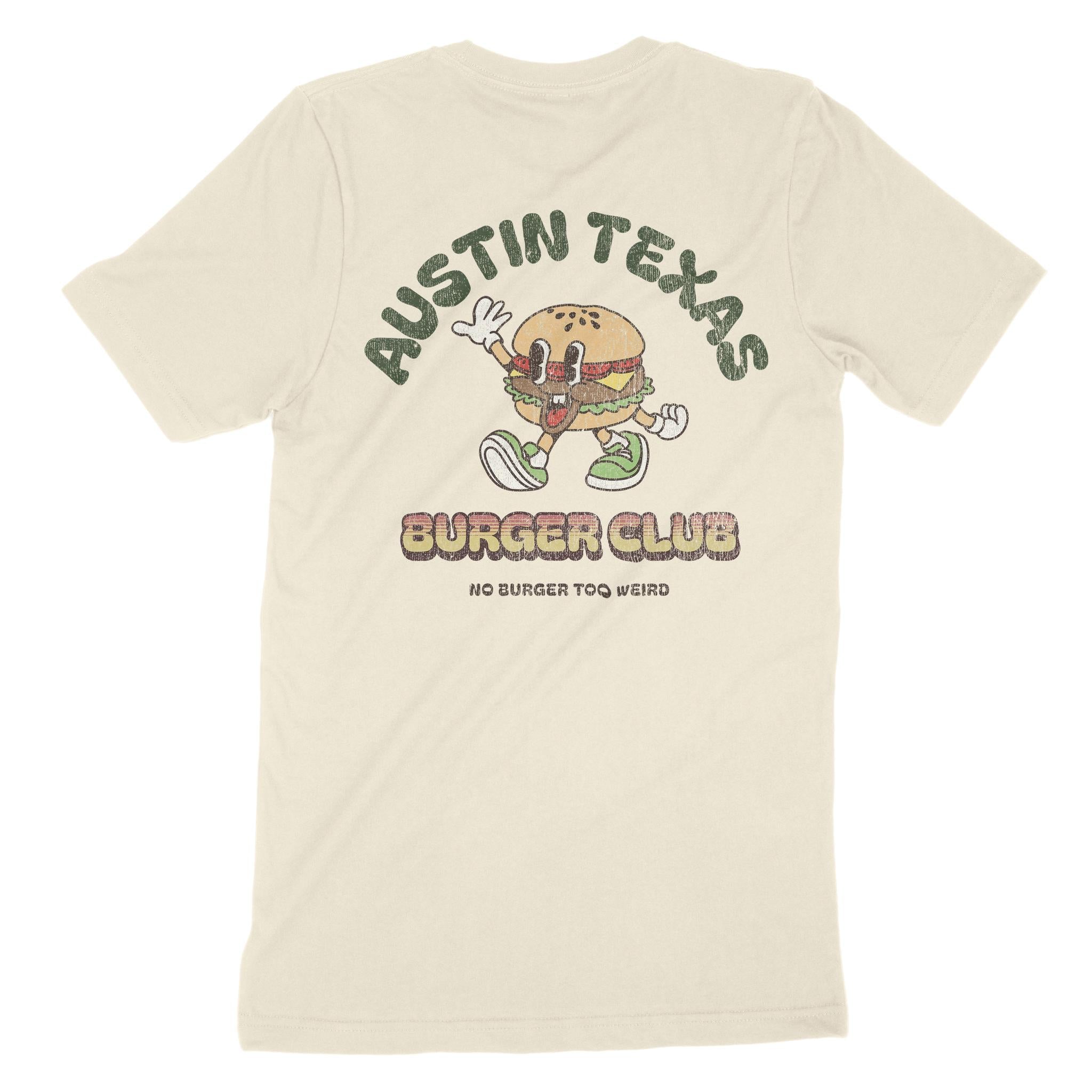 Austin Burger Boy T-Shirt Natural back