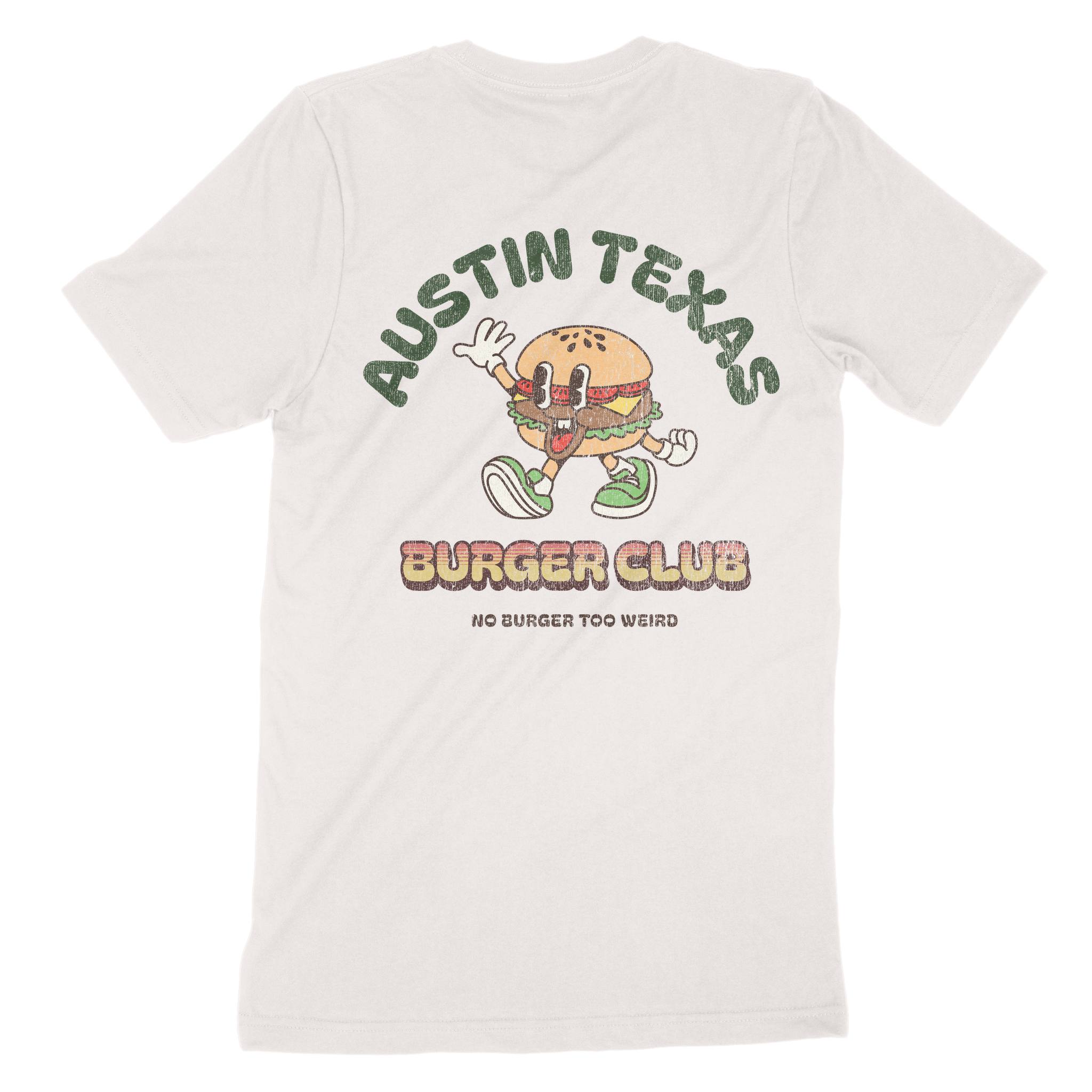 Austin Burger Boy T-Shirt in Vintage - back view
