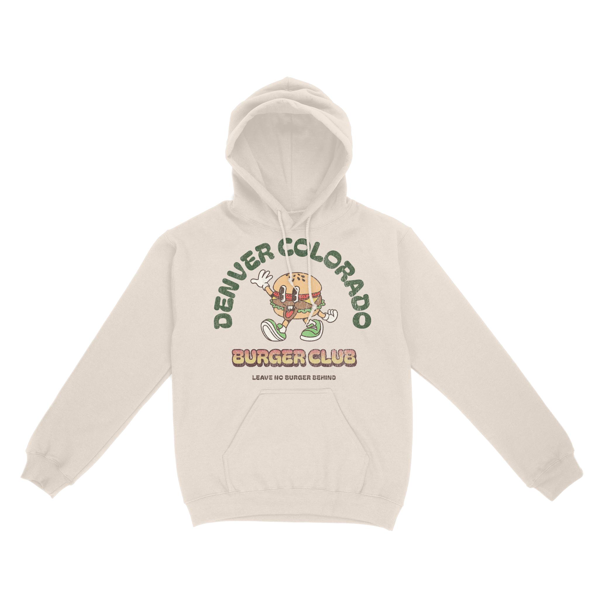 Denver Hoodie in Natural - front view