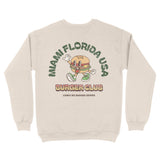 Miami Crewneck in Natural - back view