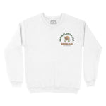 Miami Crewneck in White - front view