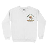New York Burger Boy Crewneck White front