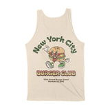 New York Burger Boy Tank Top Natural back
