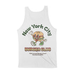 New York Burger Boy Tank Top White back