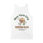 New York Tank Top in White - back view