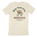 New York Burger Boy T-Shirt Natural back