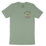 New York Burger Boy T-Shirt Sage front