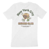 New York Burger Boy T-Shirt White back