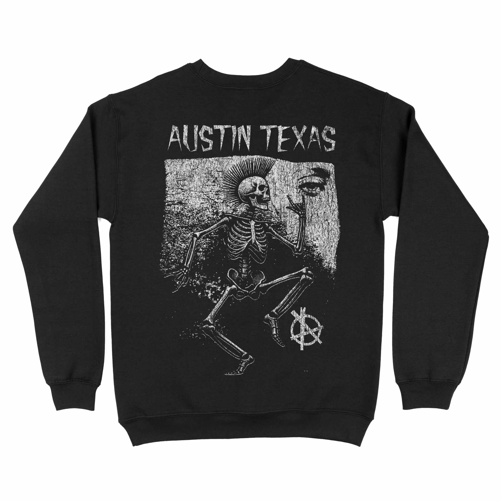 Austin Skelly Crewneck Black back
