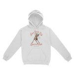 New York Skeleton Hunk Hoodie White front