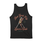 New York Skeleton Hunk Tank Top Black back