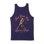 New York Skeleton Hunk Tank Top Navy back