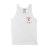 New York Skeleton Hunk Tank Top White front
