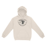 Miami Bald Eagle Hoodie in Natural - front view
