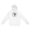 Miami Hoodie in White - front view