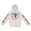 New York Hoodie in Natural - front-sleeves view