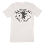 New York Bald Eagle T-Shirt in Vintage - back view