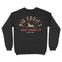 Austin Crewneck in Black - back view